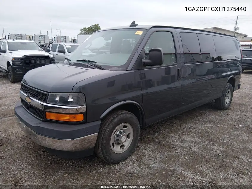 2017 CHEVROLET EXPRESS VIN 1GAZGPFGXH1275440 — фото 2