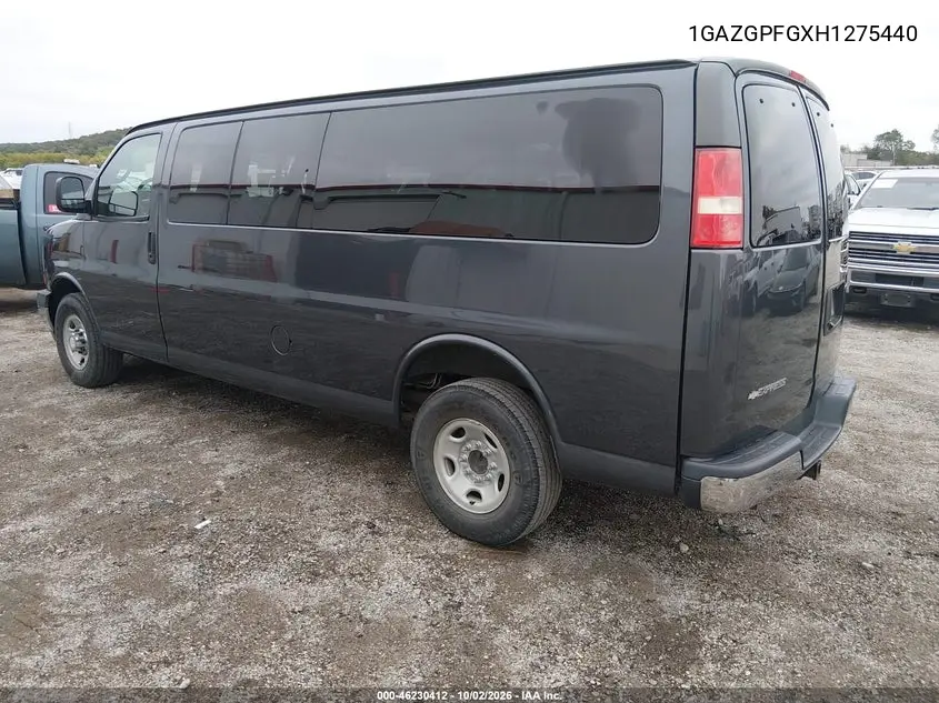 2017 CHEVROLET EXPRESS VIN 1GAZGPFGXH1275440 — фото 3