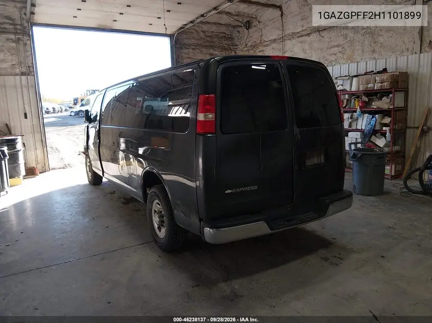 2017 CHEVROLET EXPRESS VIN 1GAZGPFF2H1101899 — фото 3