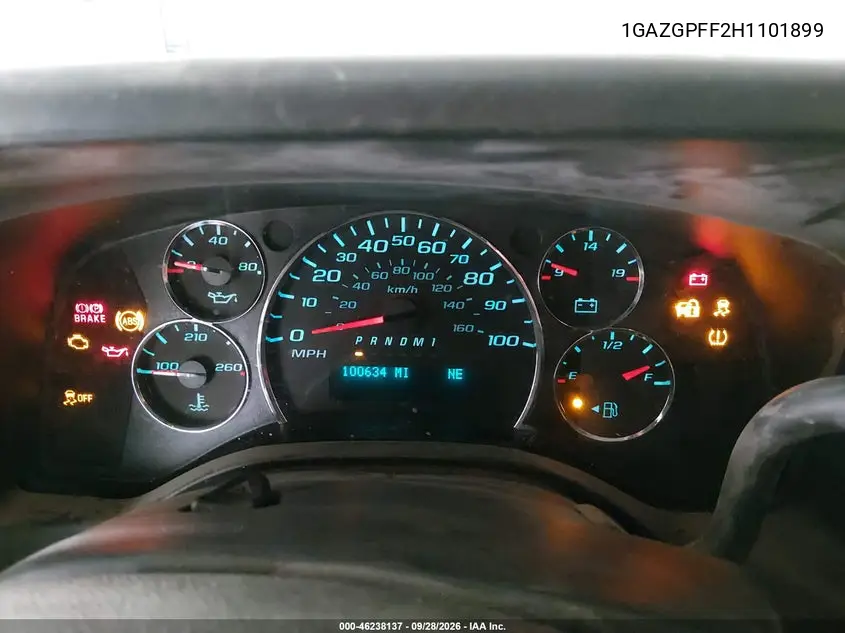 2017 CHEVROLET EXPRESS VIN 1GAZGPFF2H1101899 — фото 7