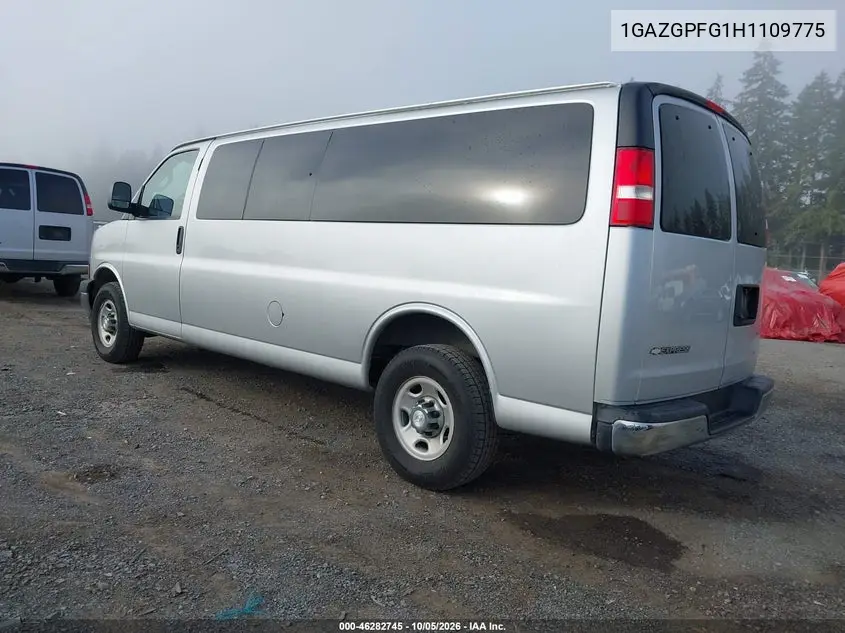 2017 CHEVROLET EXPRESS VIN 1GAZGPFG1H1109775 — фото 3
