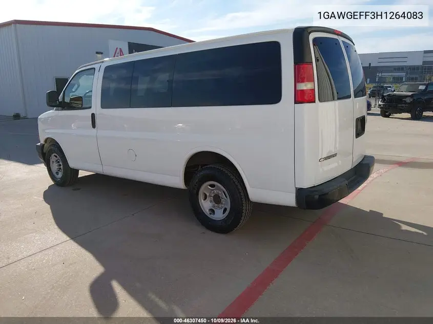 2017 CHEVROLET EXPRESS VIN 1GAWGEFF3H1264083 — фото 3
