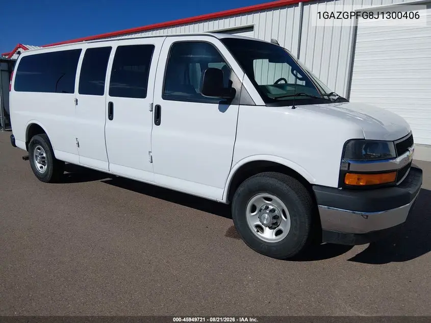 CHEVROLET EXPRESS 2018, VIN 1GAZGPFG8J1300406