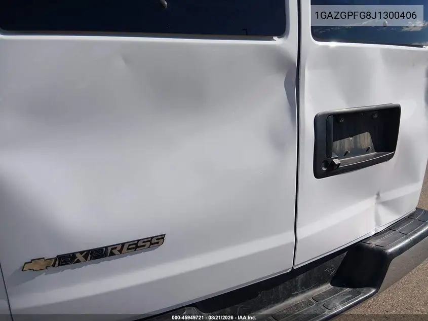 2018 CHEVROLET EXPRESS VIN 1GAZGPFG8J1300406 — фото 13