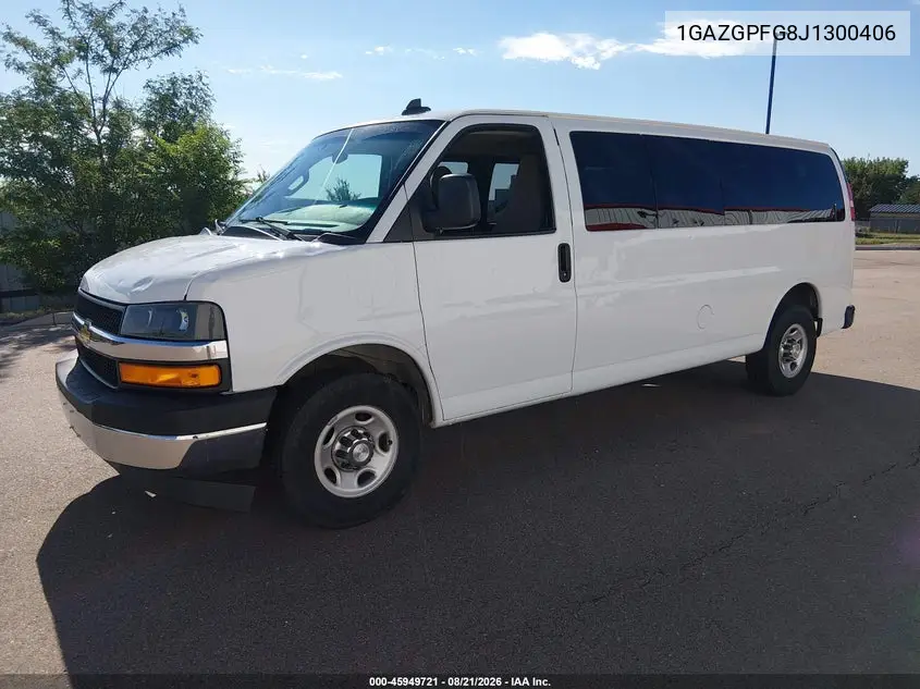 2018 CHEVROLET EXPRESS VIN 1GAZGPFG8J1300406 — фото 2