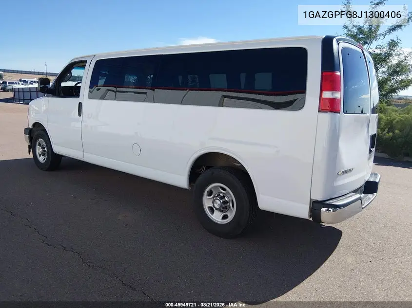 2018 CHEVROLET EXPRESS VIN 1GAZGPFG8J1300406 — фото 3