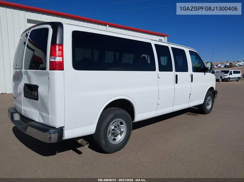 2018 CHEVROLET EXPRESS VIN 1GAZGPFG8J1300406 — фото 4