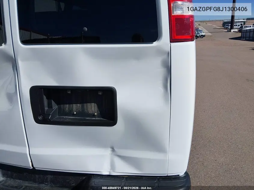 2018 CHEVROLET EXPRESS VIN 1GAZGPFG8J1300406 — фото 6