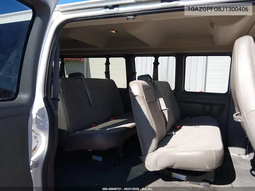 2018 CHEVROLET EXPRESS VIN 1GAZGPFG8J1300406 — фото 8