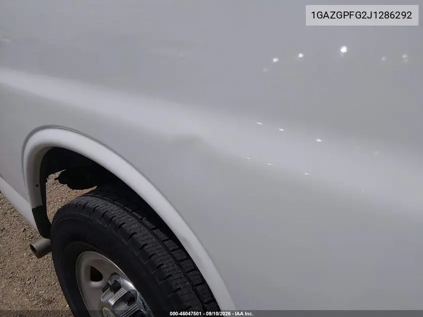 2018 CHEVROLET EXPRESS VIN 1GAZGPFG2J1286292 — фото 14