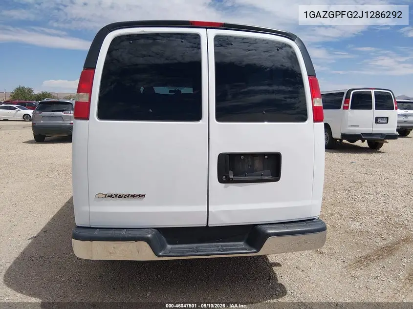 2018 CHEVROLET EXPRESS VIN 1GAZGPFG2J1286292 — фото 15