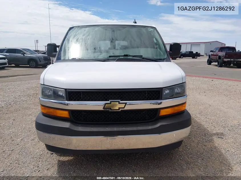 2018 CHEVROLET EXPRESS VIN 1GAZGPFG2J1286292 — фото 17