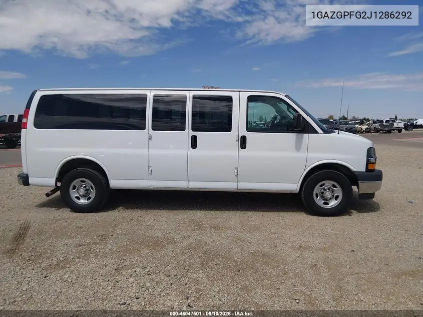 2018 CHEVROLET EXPRESS VIN 1GAZGPFG2J1286292 — фото 18