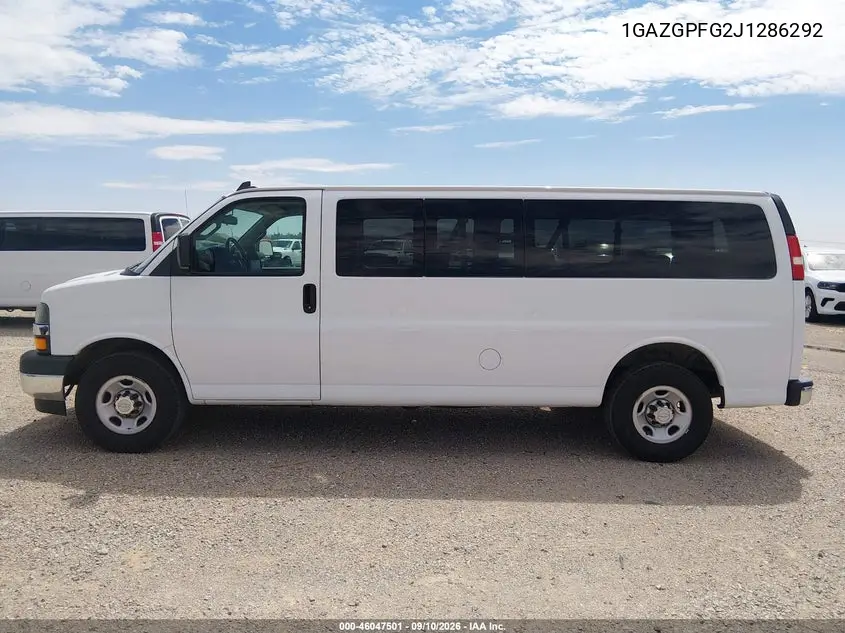 2018 CHEVROLET EXPRESS VIN 1GAZGPFG2J1286292 — фото 19
