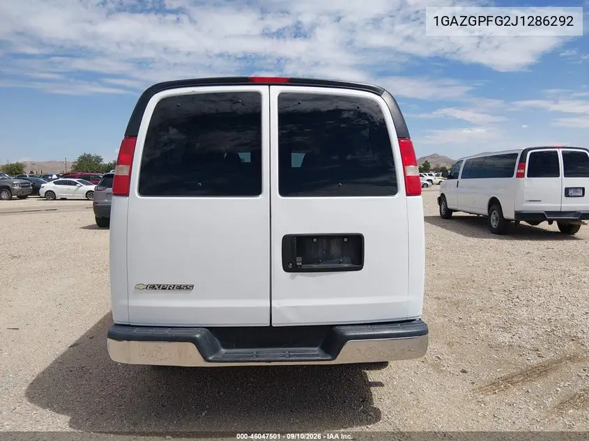 2018 CHEVROLET EXPRESS VIN 1GAZGPFG2J1286292 — фото 21