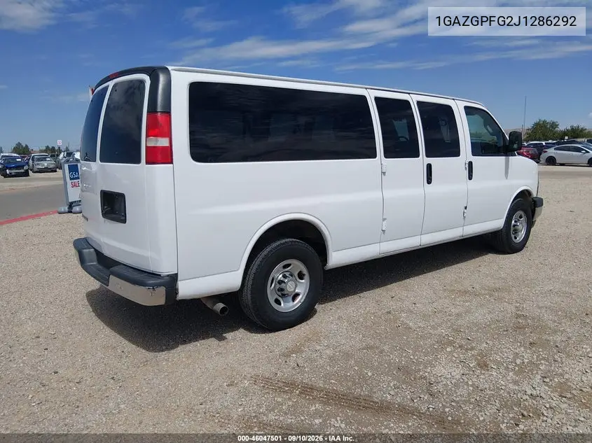 2018 CHEVROLET EXPRESS VIN 1GAZGPFG2J1286292 — фото 4