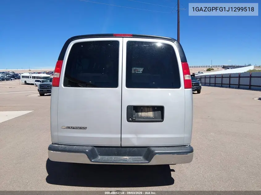 2018 CHEVROLET EXPRESS VIN 1GAZGPFG1J1299518 — фото 22