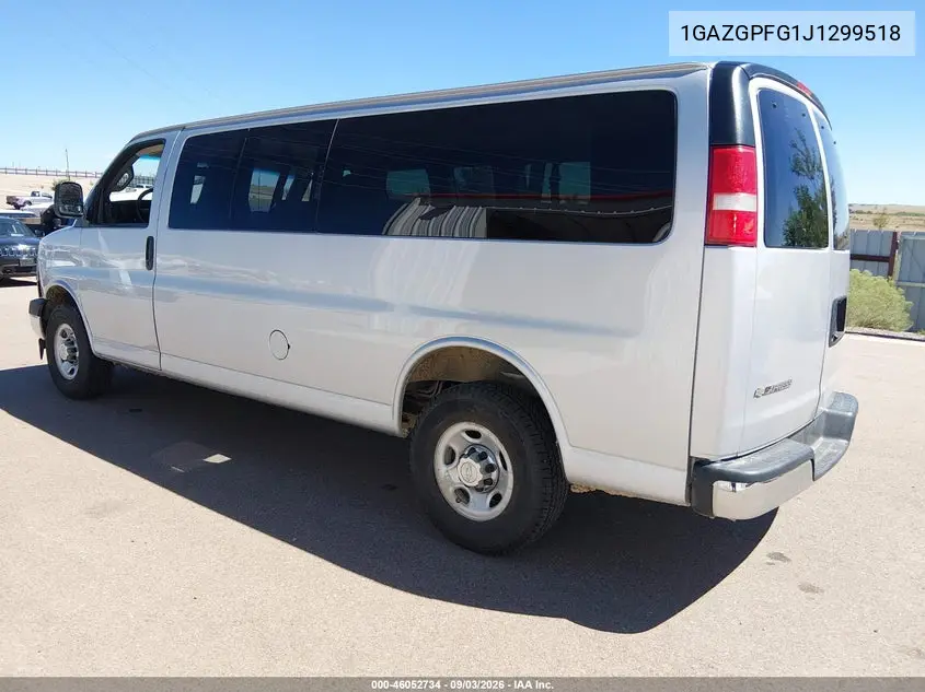 2018 CHEVROLET EXPRESS VIN 1GAZGPFG1J1299518 — фото 3