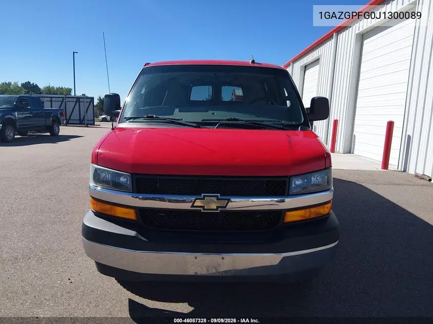 2018 CHEVROLET EXPRESS VIN 1GAZGPFG0J1300089 — фото 17