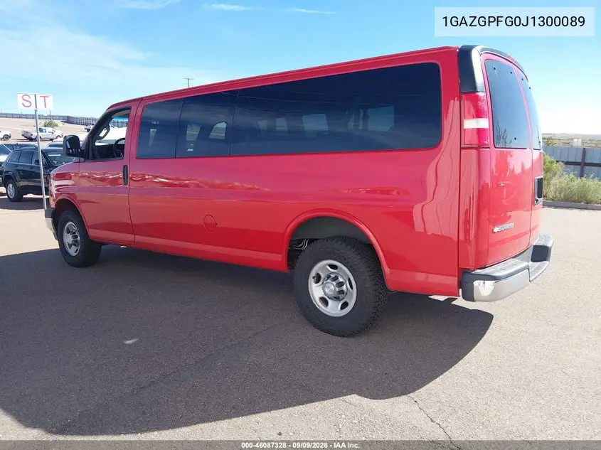 2018 CHEVROLET EXPRESS VIN 1GAZGPFG0J1300089 — фото 3