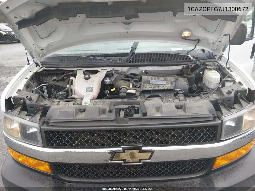 2018 CHEVROLET EXPRESS VIN 1GAZGPFG7J1300672 — фото 10