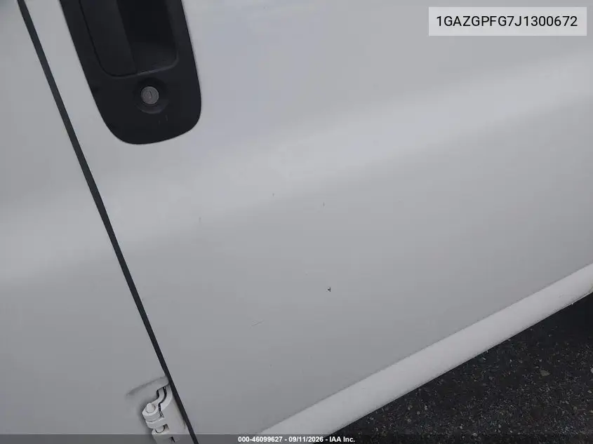 2018 CHEVROLET EXPRESS VIN 1GAZGPFG7J1300672 — фото 14