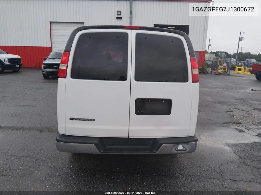 2018 CHEVROLET EXPRESS VIN 1GAZGPFG7J1300672 — фото 20