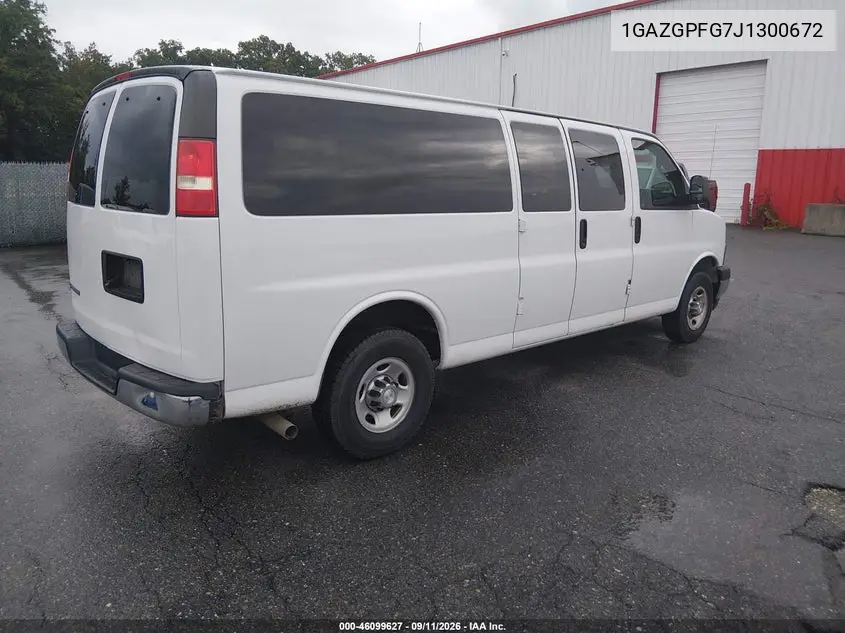 2018 CHEVROLET EXPRESS VIN 1GAZGPFG7J1300672 — фото 4