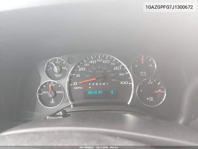 2018 CHEVROLET EXPRESS VIN 1GAZGPFG7J1300672 — фото 7