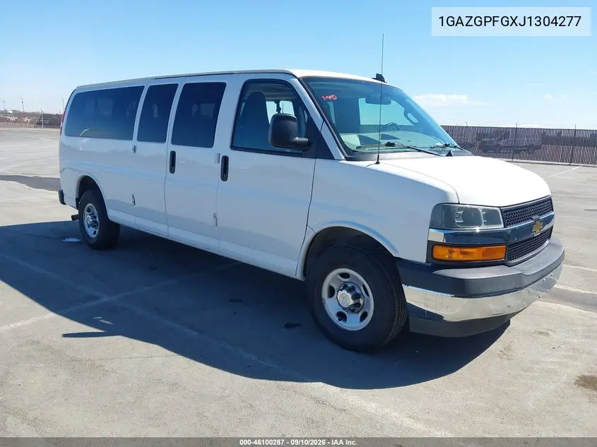 CHEVROLET EXPRESS 2018, VIN 1GAZGPFGXJ1304277