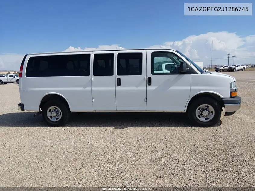 2018 CHEVROLET EXPRESS VIN 1GAZGPFG2J1286745 — фото 13