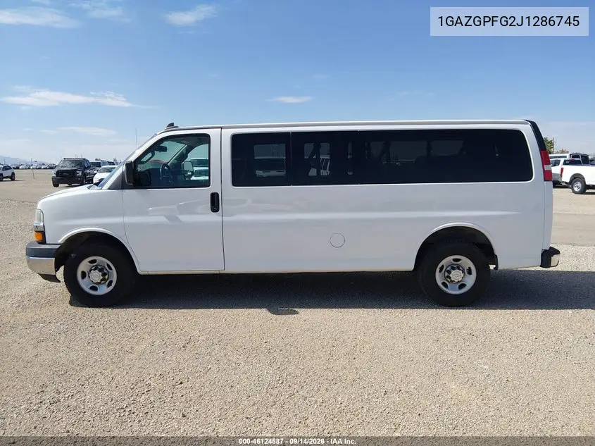 2018 CHEVROLET EXPRESS VIN 1GAZGPFG2J1286745 — фото 14