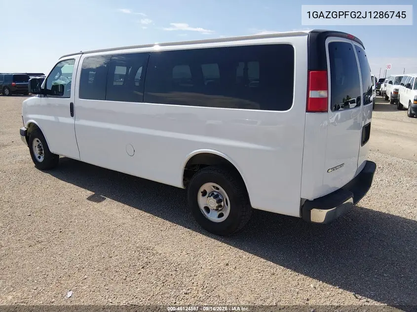 2018 CHEVROLET EXPRESS VIN 1GAZGPFG2J1286745 — фото 3