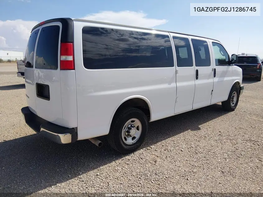 2018 CHEVROLET EXPRESS VIN 1GAZGPFG2J1286745 — фото 4