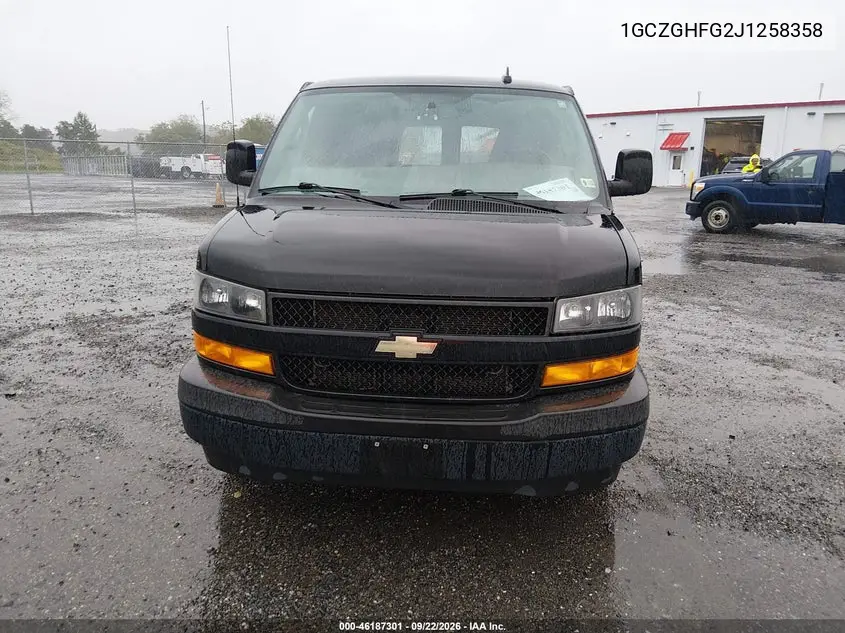 2018 CHEVROLET EXPRESS VIN 1GCZGHFG2J1258358 — фото 17