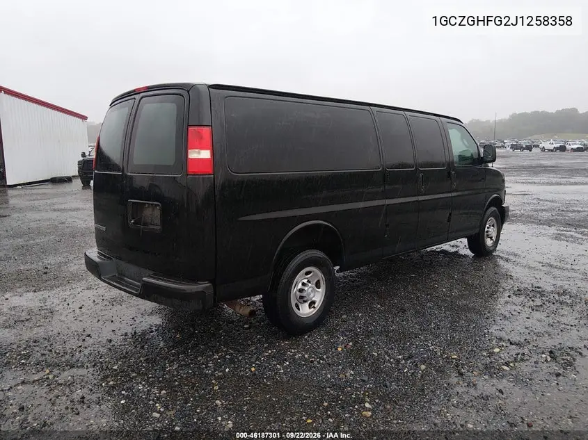 2018 CHEVROLET EXPRESS VIN 1GCZGHFG2J1258358 — фото 4