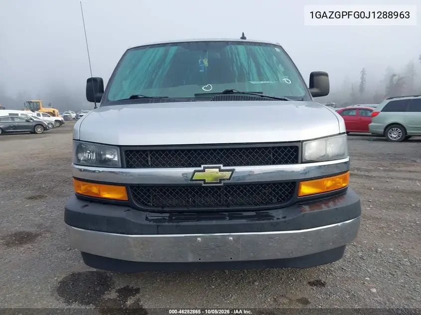 2018 CHEVROLET EXPRESS VIN 1GAZGPFG0J1288963 — фото 12