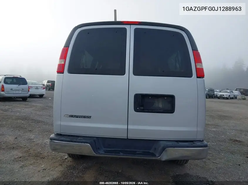 2018 CHEVROLET EXPRESS VIN 1GAZGPFG0J1288963 — фото 16