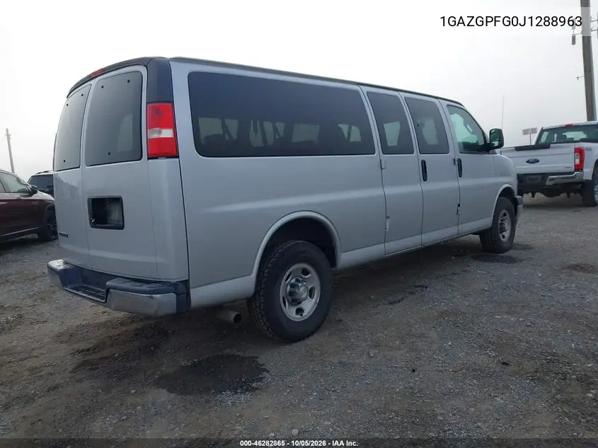 2018 CHEVROLET EXPRESS VIN 1GAZGPFG0J1288963 — фото 4