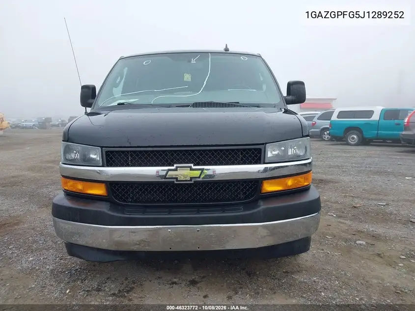 2018 CHEVROLET EXPRESS VIN 1GAZGPFG5J1289252 — фото 12