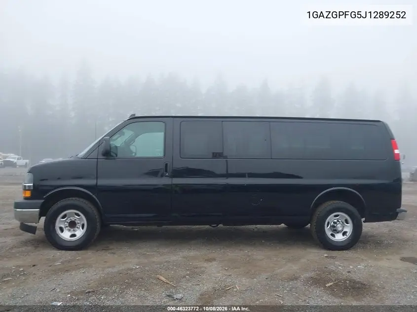 2018 CHEVROLET EXPRESS VIN 1GAZGPFG5J1289252 — фото 14