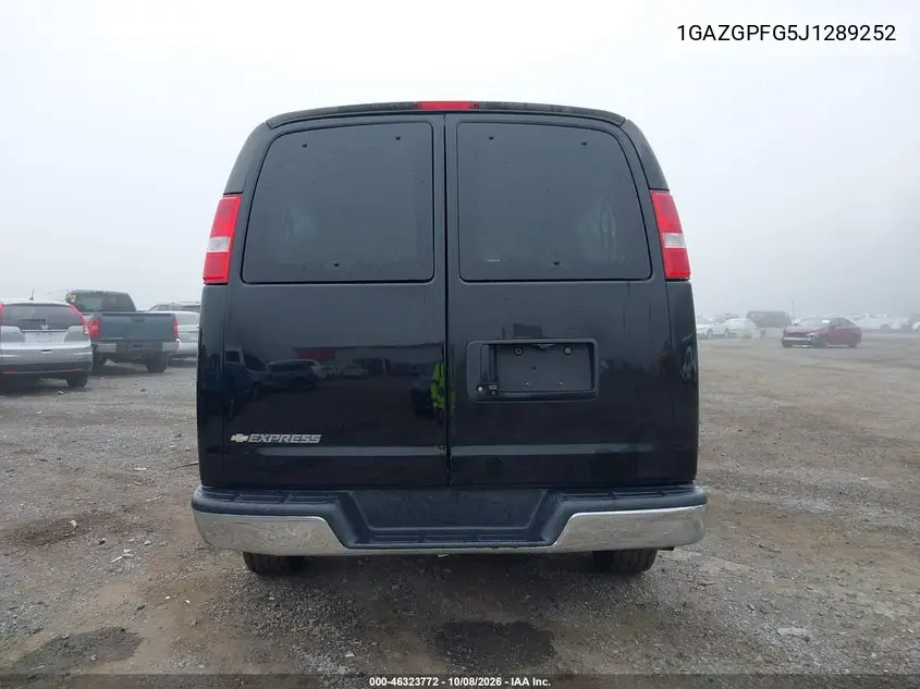 2018 CHEVROLET EXPRESS VIN 1GAZGPFG5J1289252 — фото 16