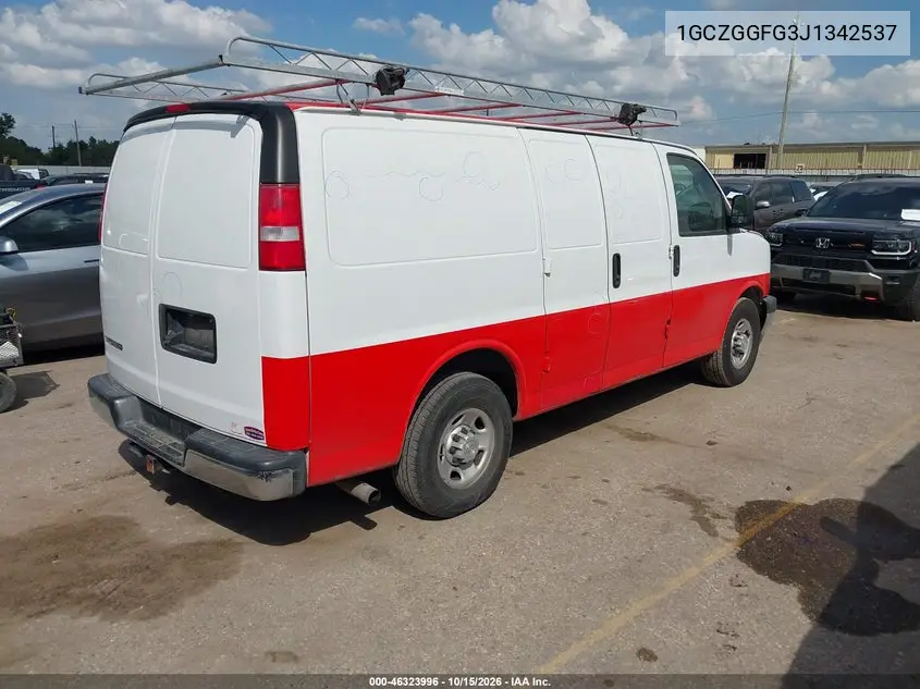 2018 CHEVROLET EXPRESS VIN 1GCZGGFG3J1342537 — фото 4