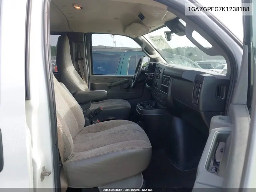 2019 CHEVROLET EXPRESS VIN 1GAZGPFG7K1238188 — фото 5