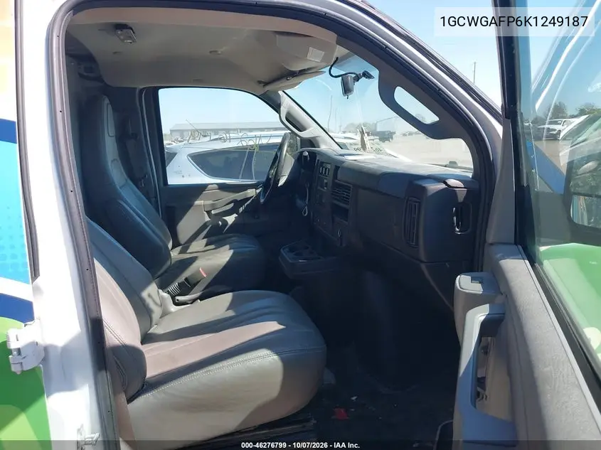 2019 CHEVROLET EXPRESS VIN 1GCWGAFP6K1249187 — фото 5