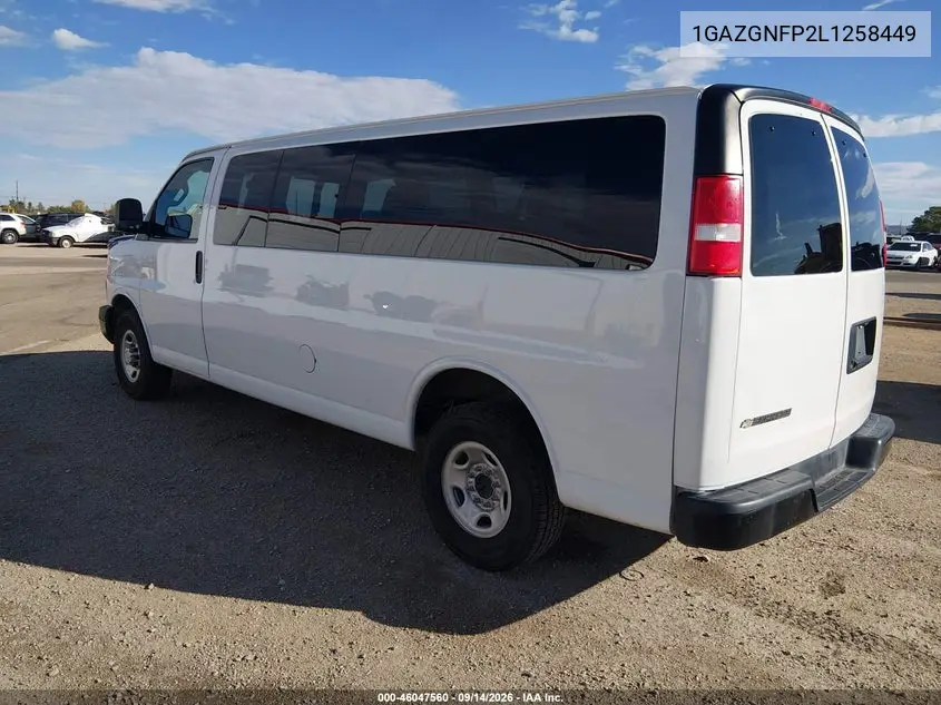 2020 CHEVROLET EXPRESS VIN 1GAZGNFP2L1258449 — фото 3