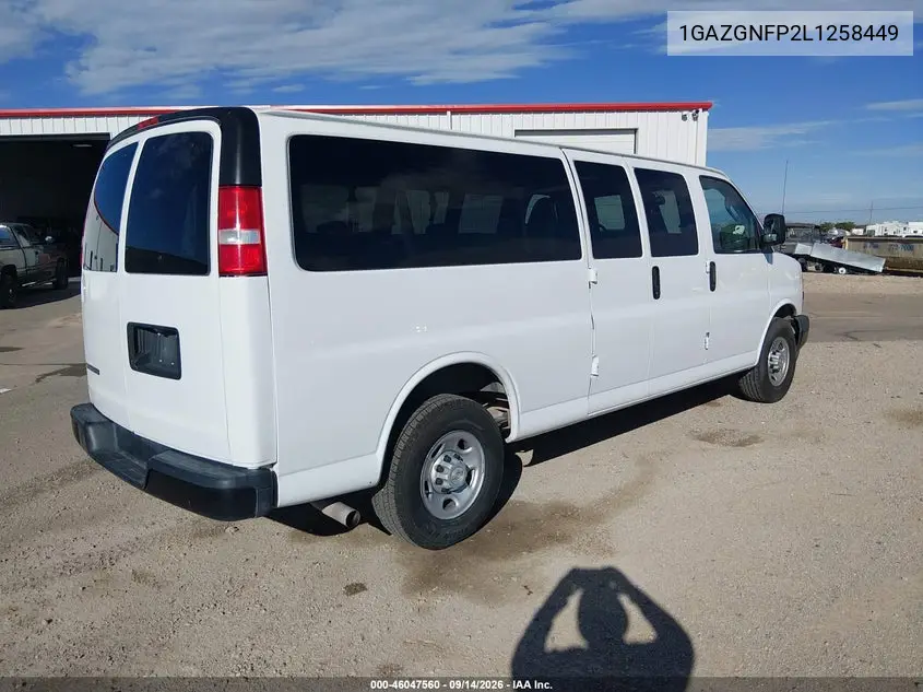 2020 CHEVROLET EXPRESS VIN 1GAZGNFP2L1258449 — фото 4