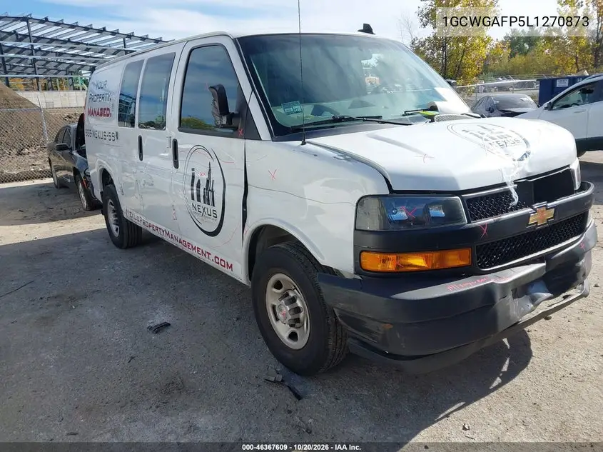 CHEVROLET EXPRESS 2020, VIN 1GCWGAFP5L1270873