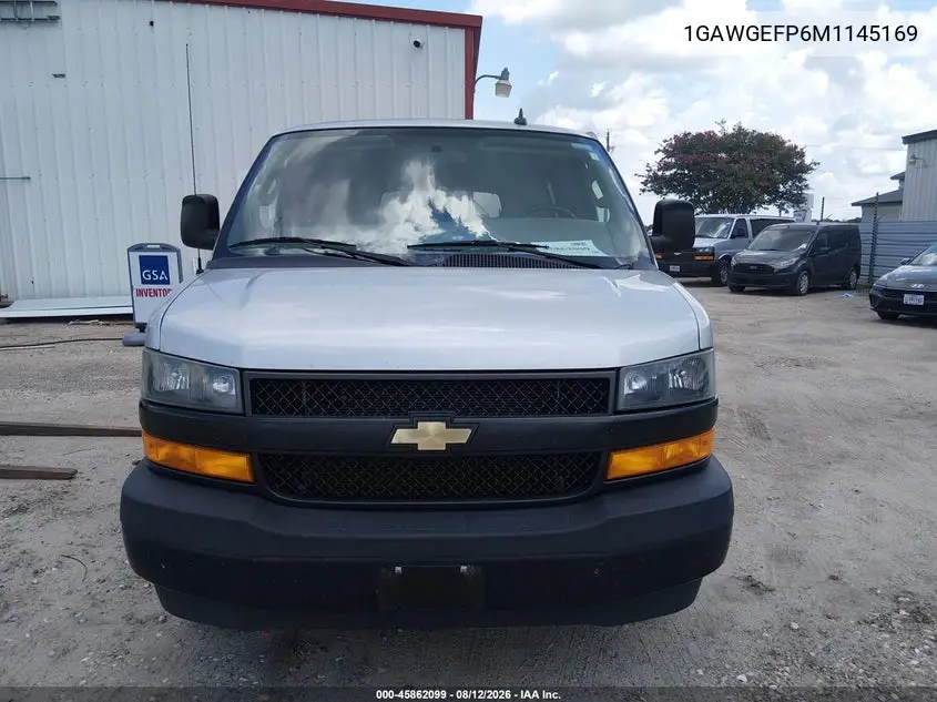 2021 CHEVROLET EXPRESS VIN 1GAWGEFP6M1145169 — фото 13