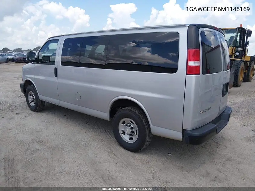 2021 CHEVROLET EXPRESS VIN 1GAWGEFP6M1145169 — фото 3